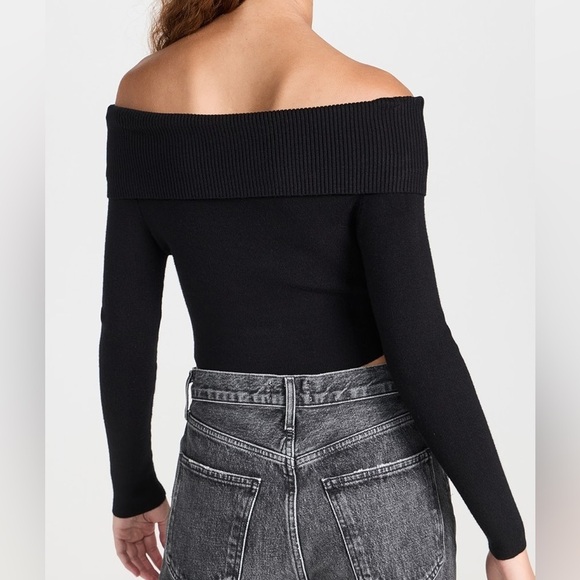 NWT Line & Dot Heart Struck Sweater – Off-Shoulder Knit - Picture 3 of 7